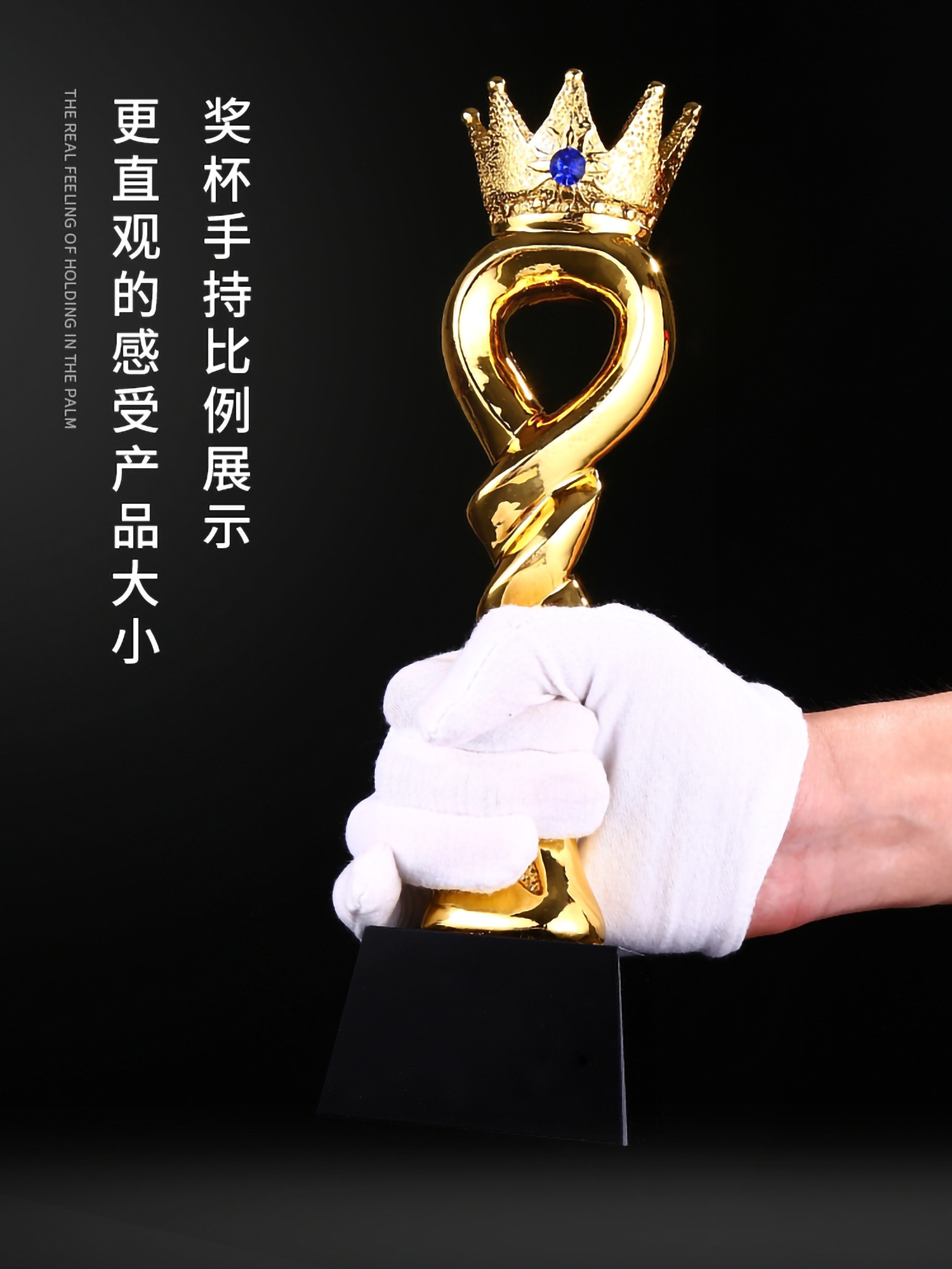 蓝钻皇冠树脂奖杯(图3)