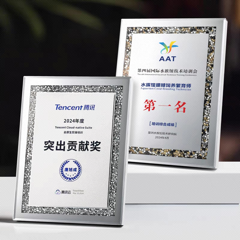 818钻石镜面奖牌(图1)